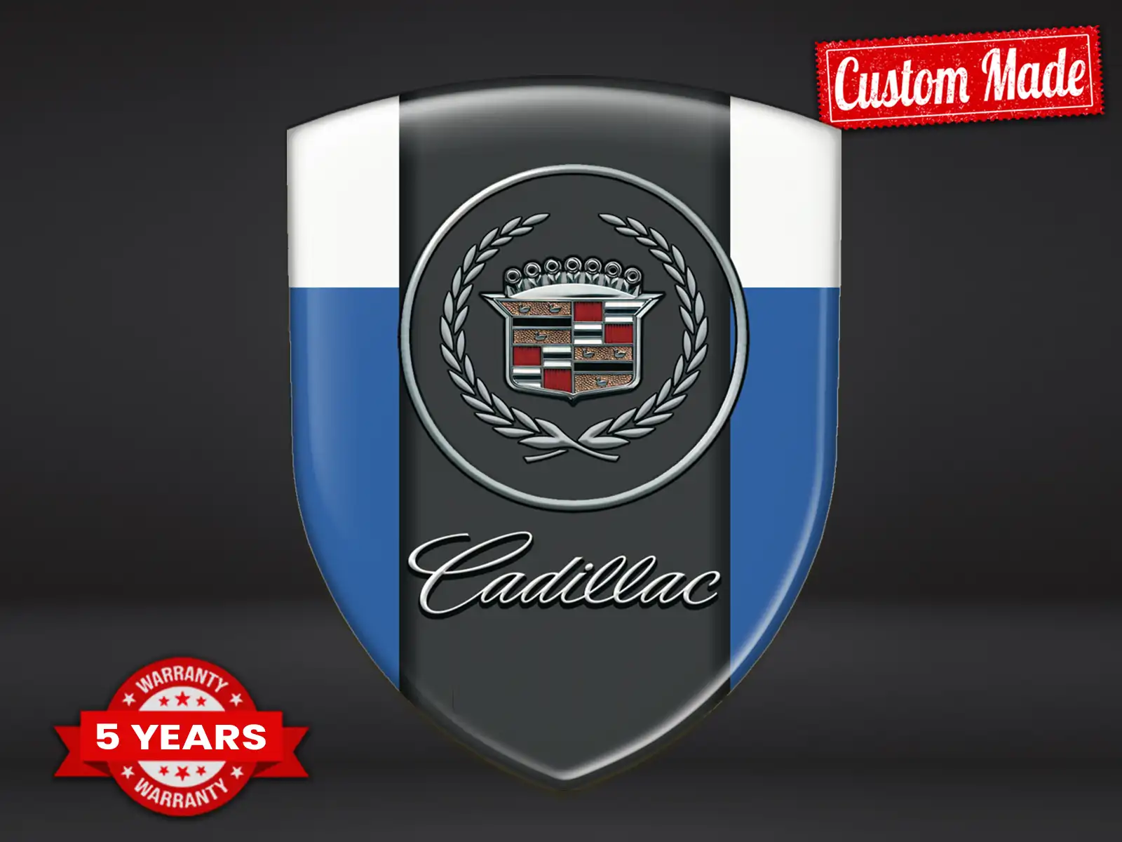 Cadillac Auto-Scheibenaufkleber Form Limitiert Stabil Tuning ST